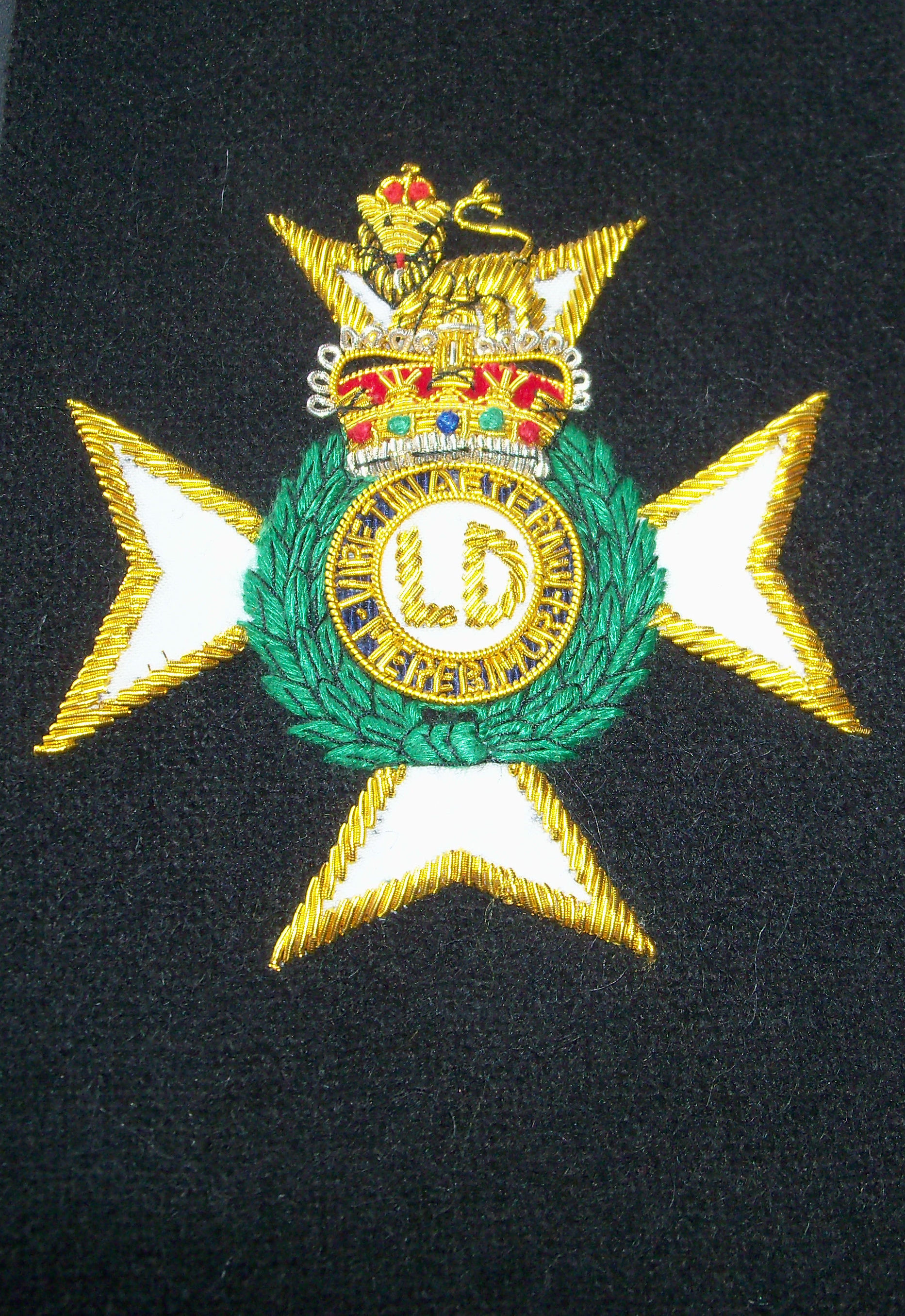 Small Embroidered Badge - Light Dragoons